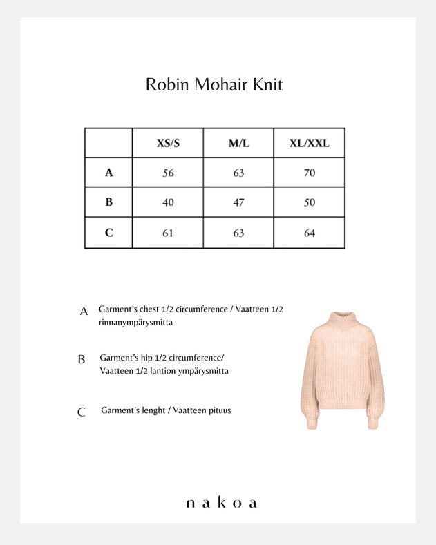 Robin Mohair Knit Shell Pink