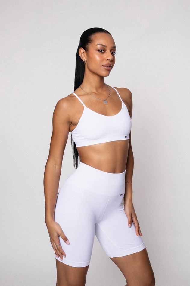Skin Sports Bra White