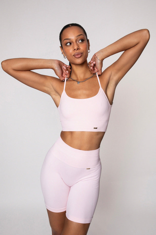 Joy Sports Bra A. Light Pink
