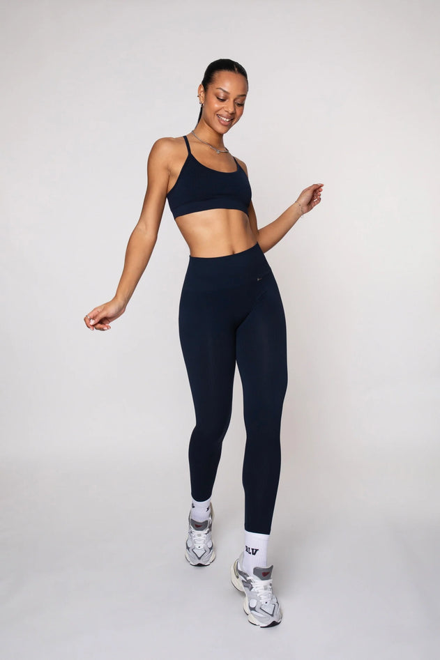 Flow Leggings Navy Blue