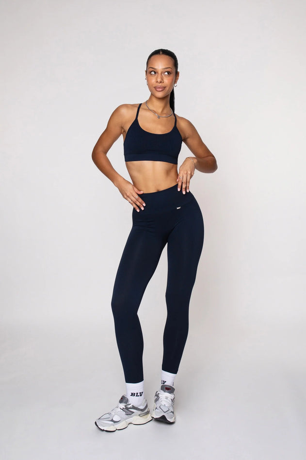 Flow Leggings Navy Blue
