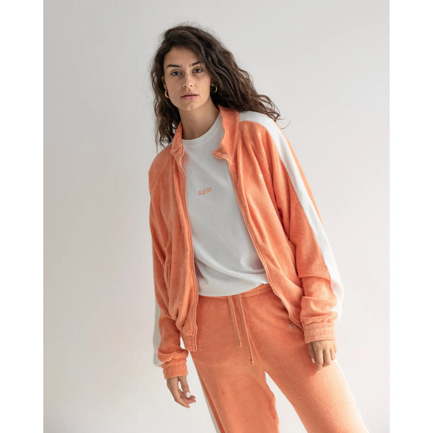 Ohne x Clotsy Unisex Track Jacket Apricot