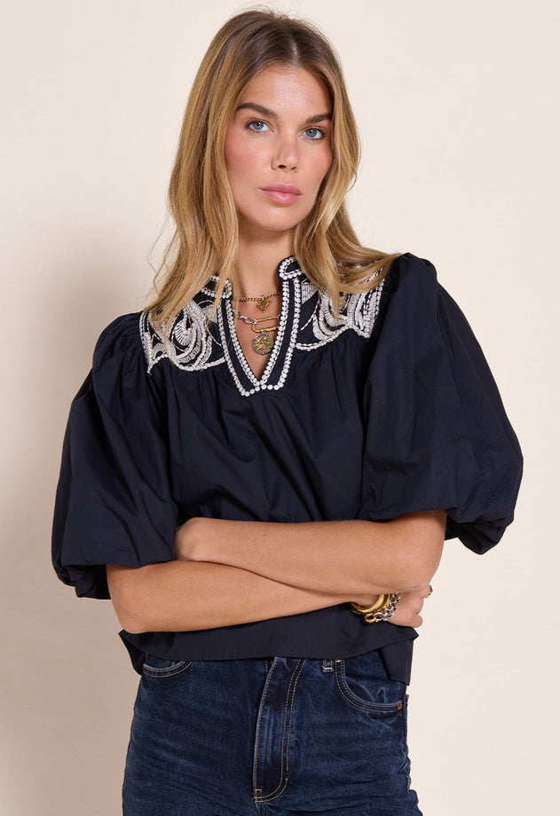 Sheila Top Onyx Black