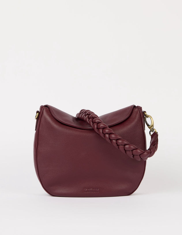 Lana Bag Soft Grain Dark Cherry