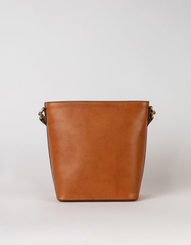 Bobbi Bucket Bag Maxi Cognac Classic Leather