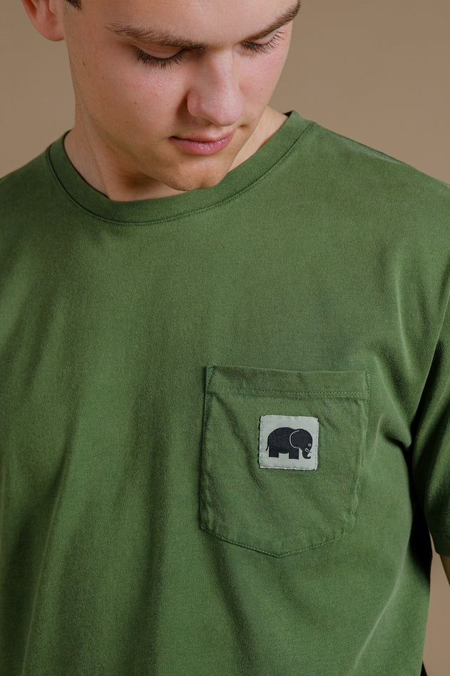 Men's Phoenix Pigment T-Shirt Pinnas Green
