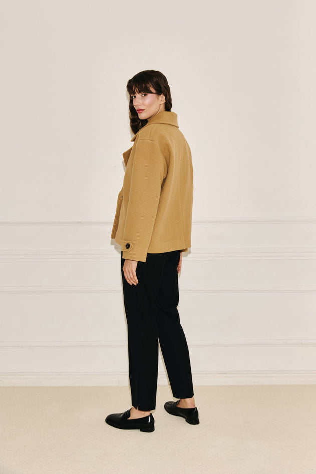 Wool Jacket Beige