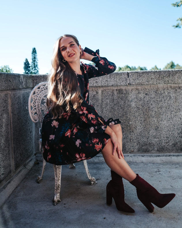 Hailey Dress Versailles Blue