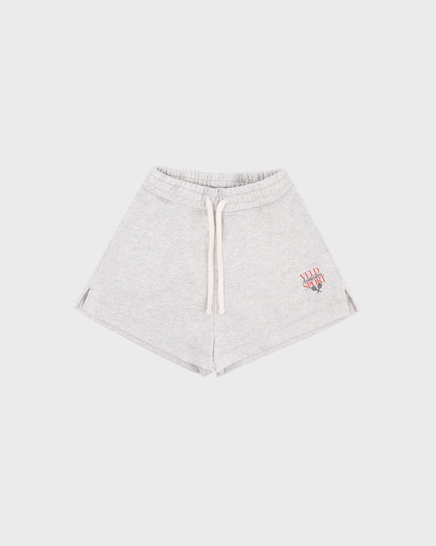 Amstel Sporting Club Cropped Sweat Shorts White