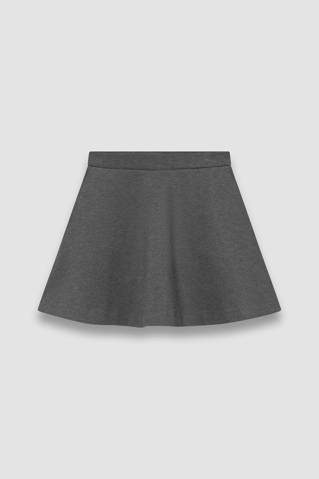 Elvie Skirt Graphite Melange