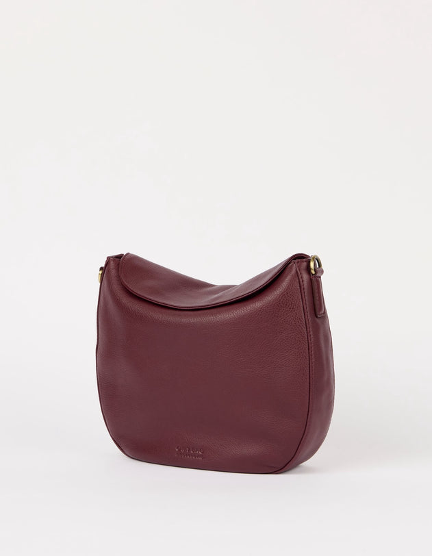 Lana Bag Soft Grain Dark Cherry