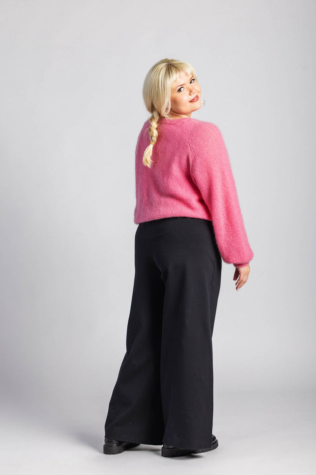 Elsie Mohair Cardigan Lollipop Pink