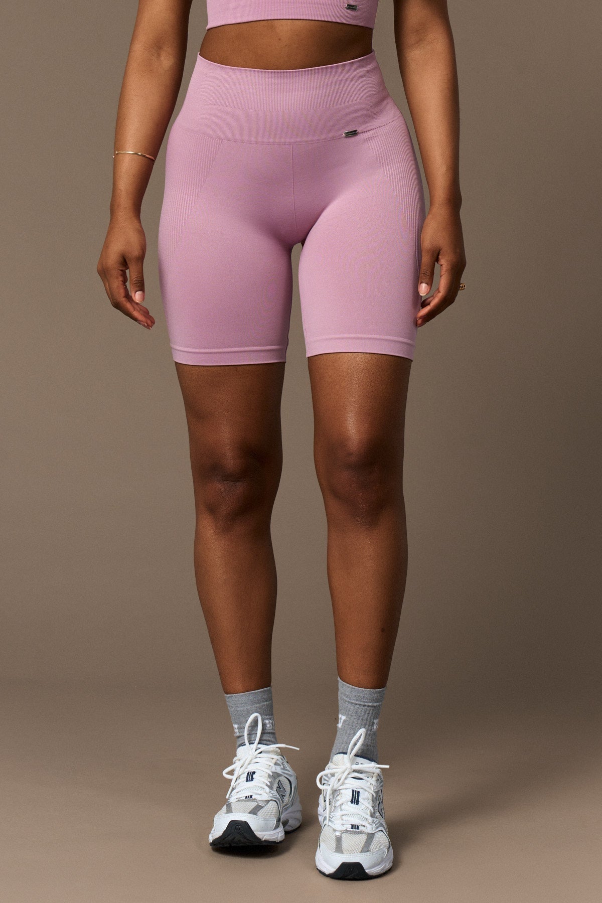Bliss Push-Up Biker Shorts Rose