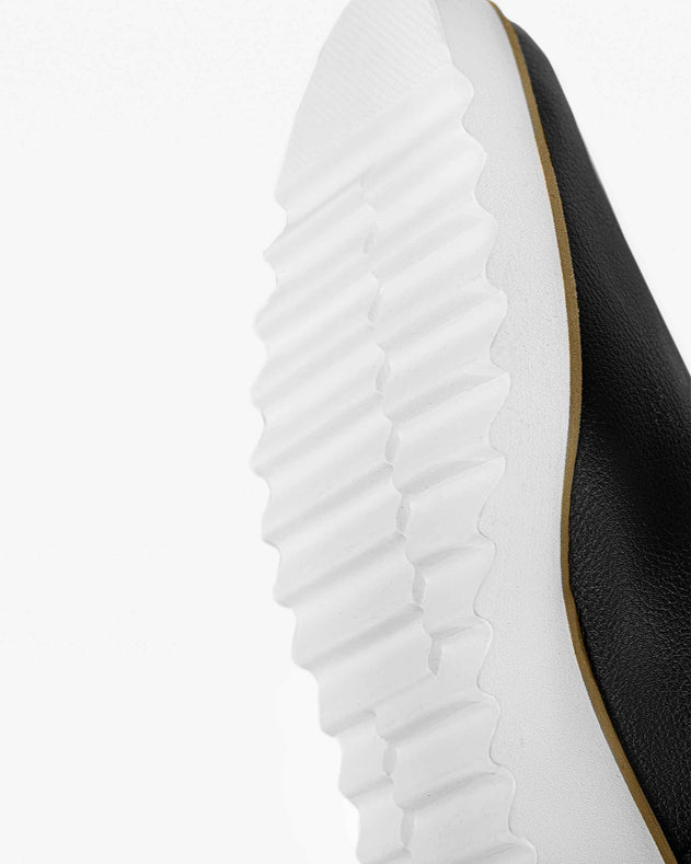 Oxford Street Apple Sneakers Black