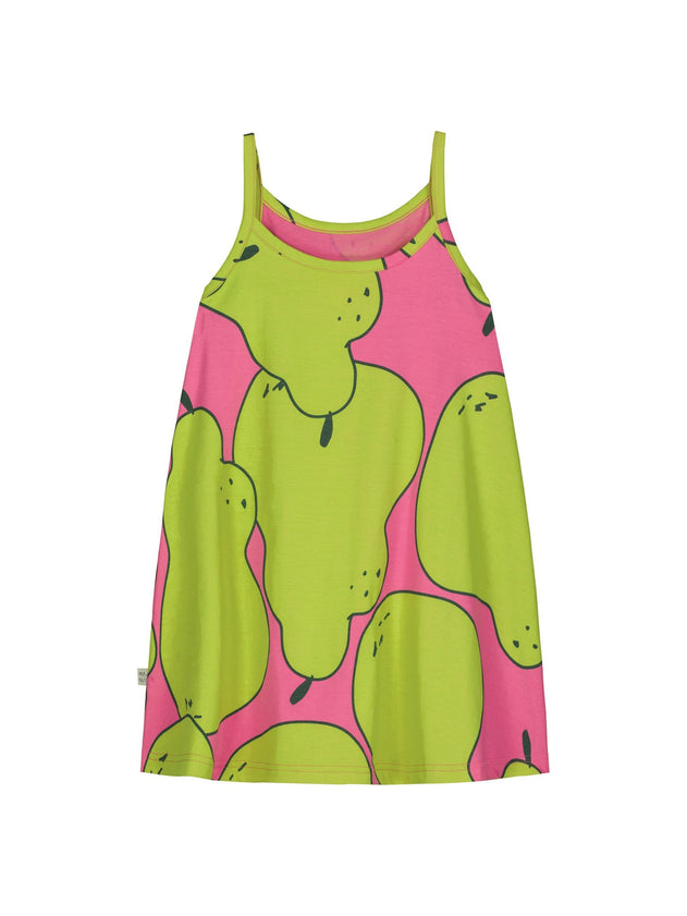Kids' Sleeveless Pear Dress Pink