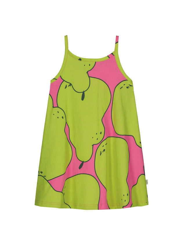 Kids' Sleeveless Pear Dress Pink