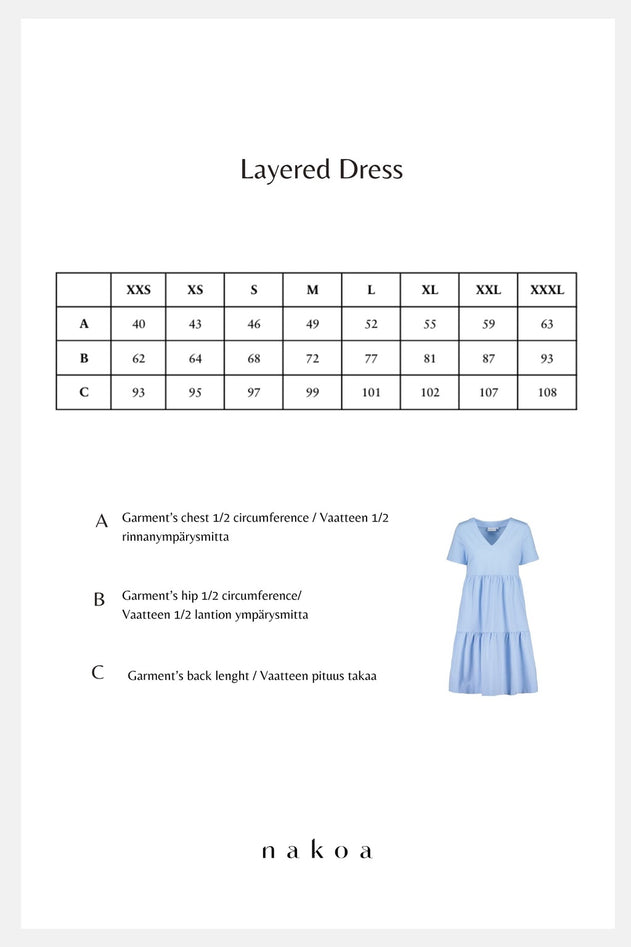Layered Dress Black