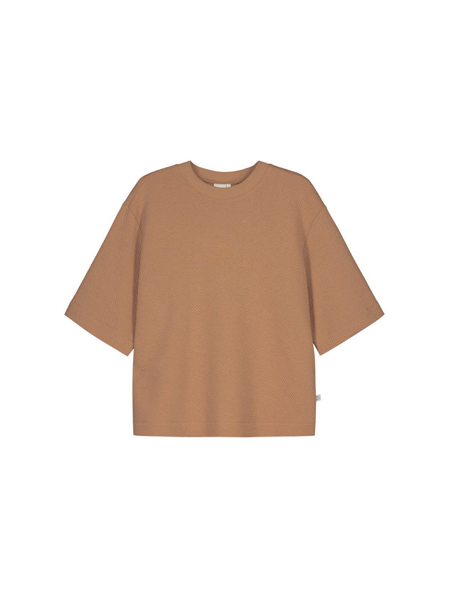 Honeycomb T-Shirt Nougat
