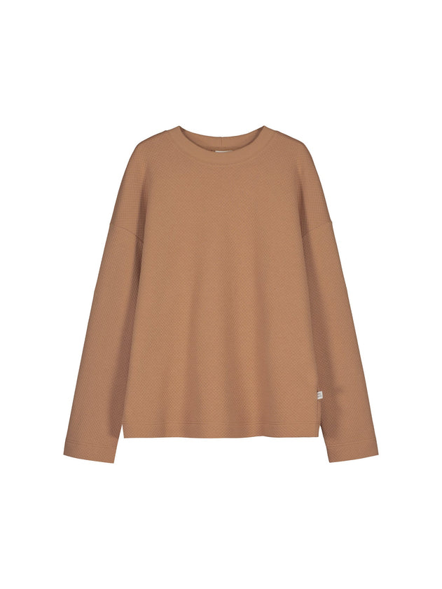 Honeycomb Sweatshirt Nougat