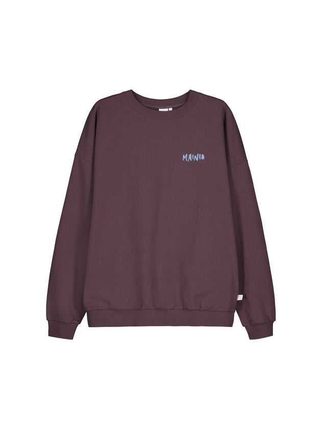 Swirling Sweatshirt Purple