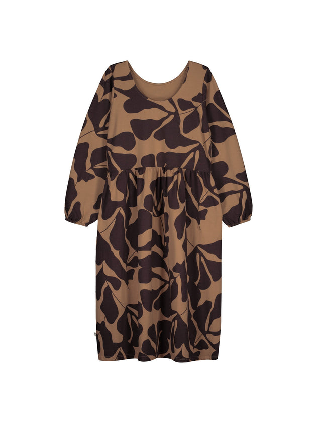 Leaf Dress Purple