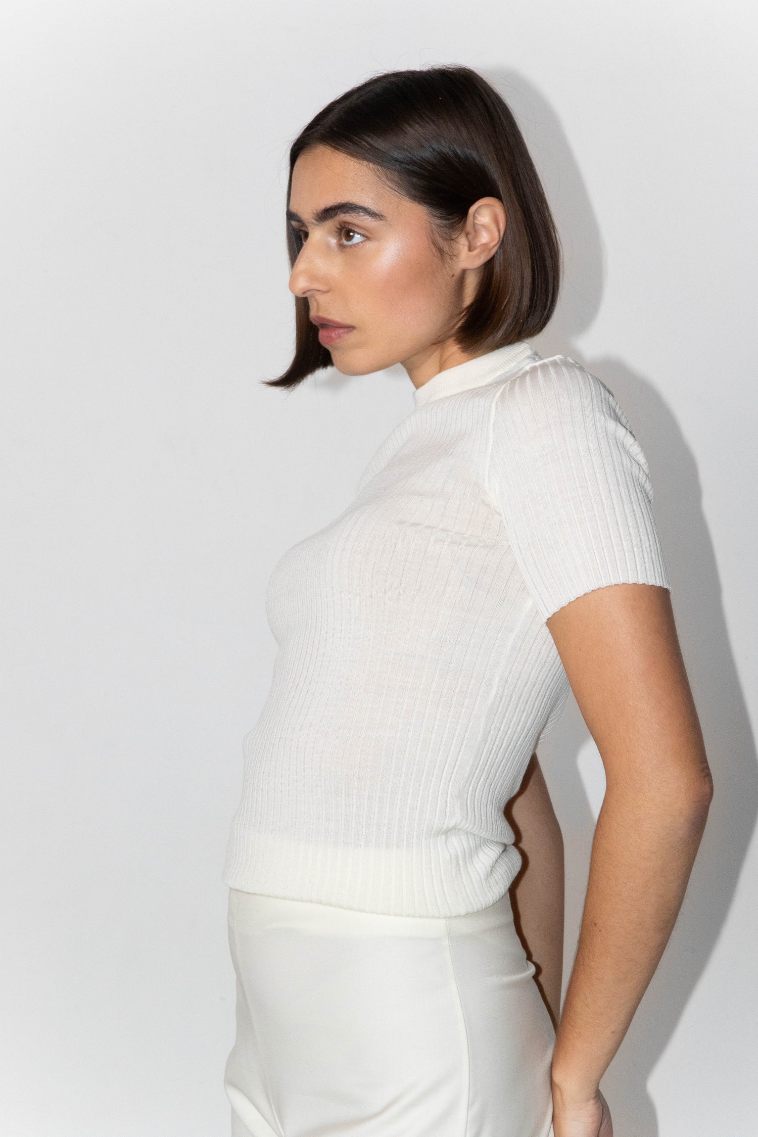 Rhea Merino T-Shirt White