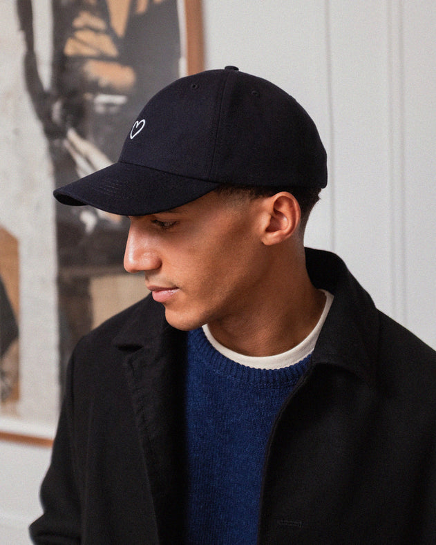 Affection Baseball Cap True Black