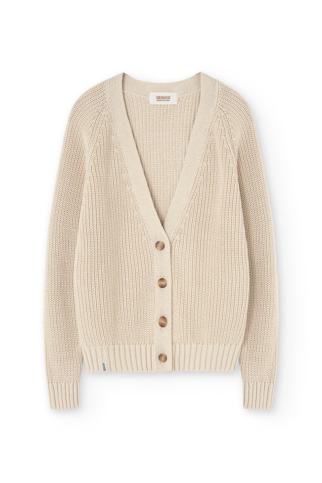 Golah Short Cardigan Natural White