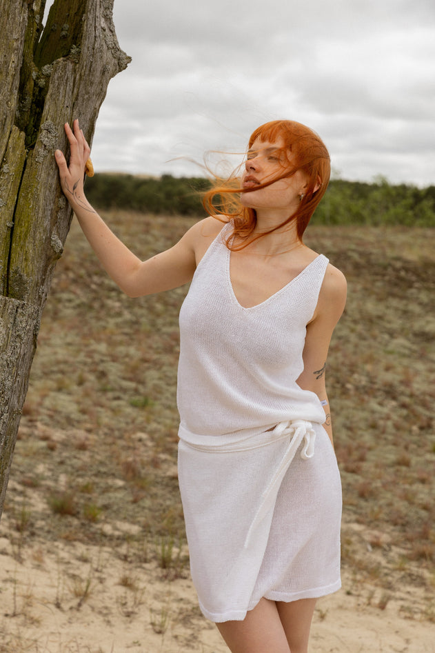 Mare Linen Co-ord White