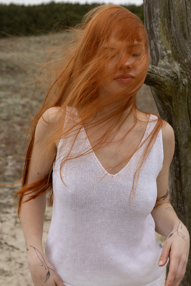 Mare Linen Co-ord White