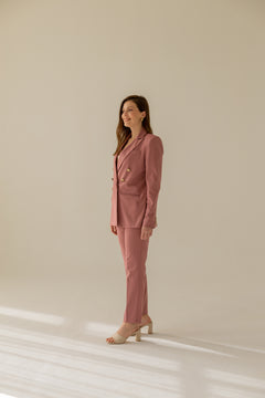 Double-breasted Blazer Dusty Pink