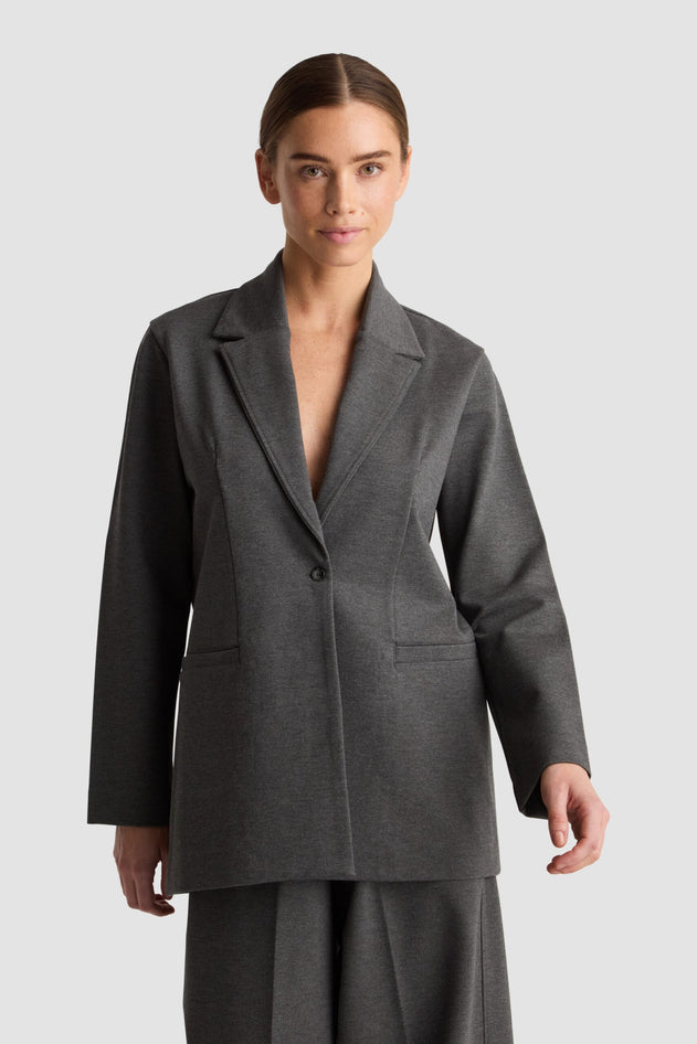 Annie Blazer Graphite Melange