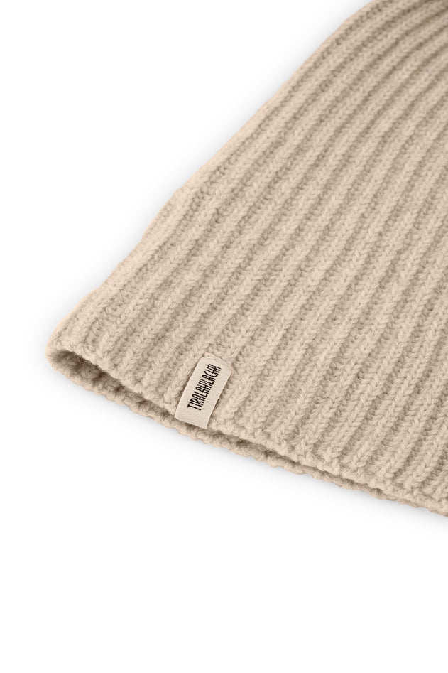 Tao Chunky Wool Beanie in White