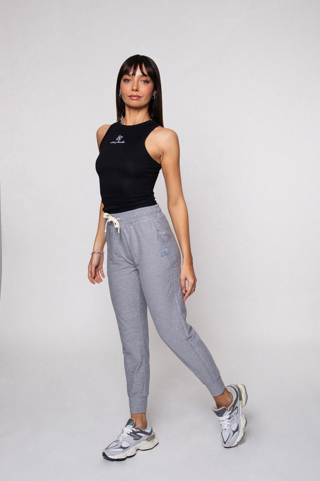 Lounge Joggers Grey Melange