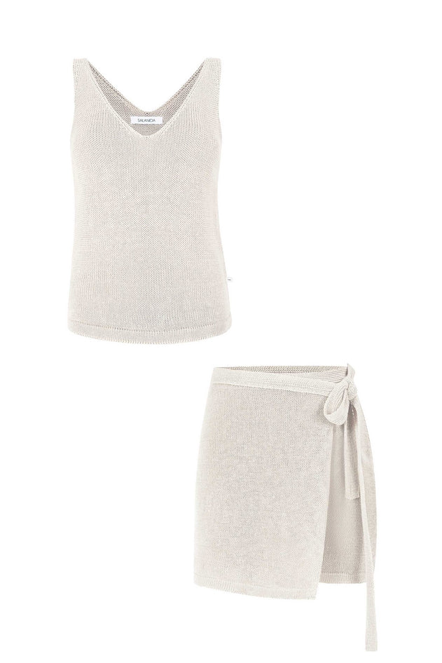 Mare Linen Co-ord White