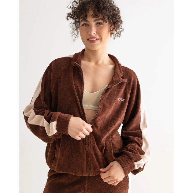 Ohne x Clotsy Unisex Track Jacket Brown