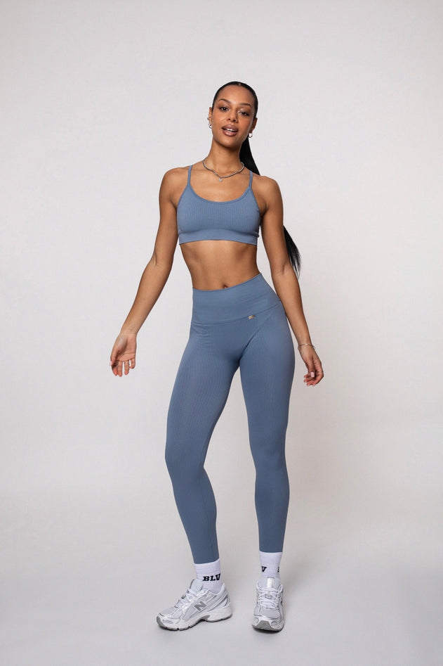 Flow Leggings Steel Blue