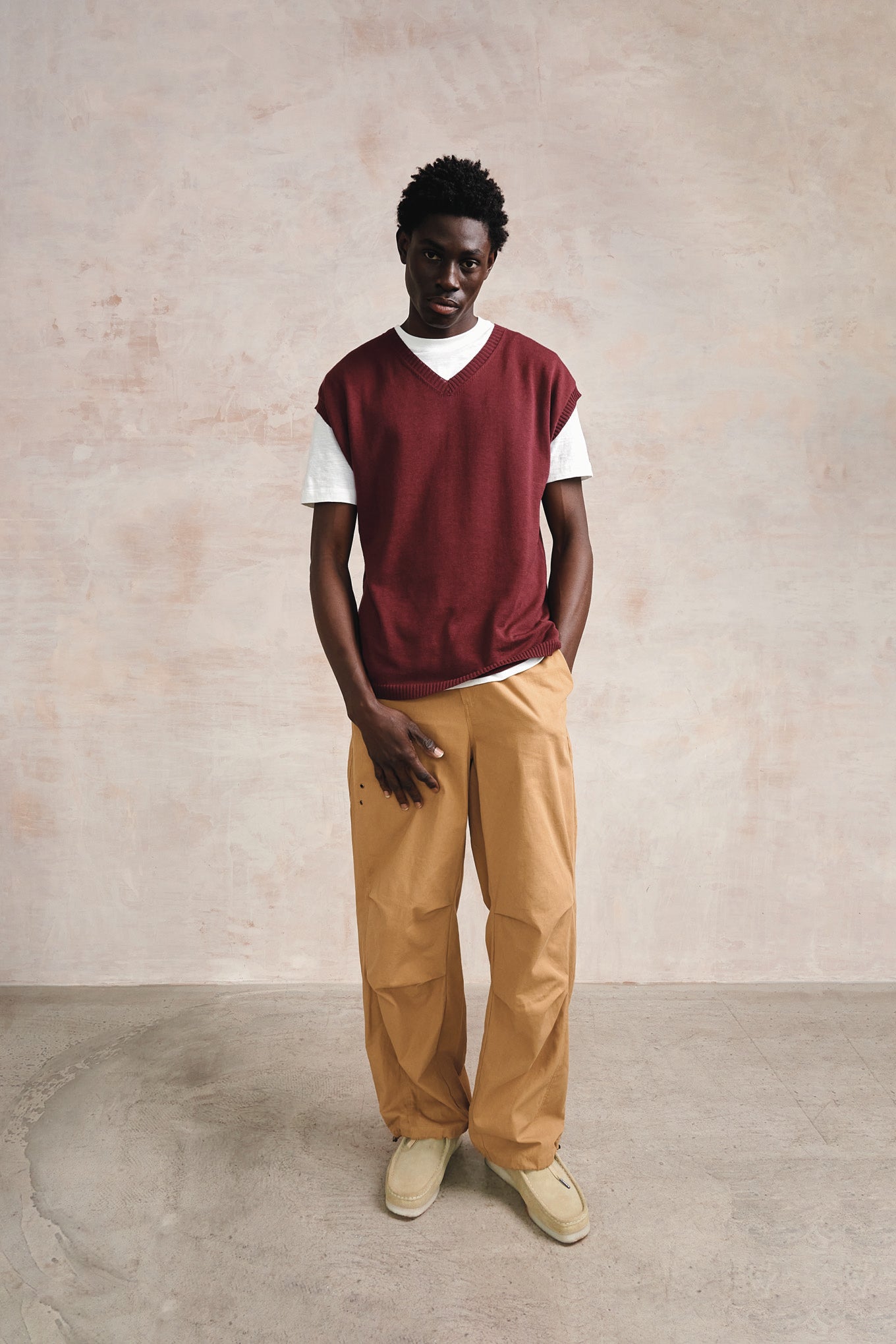 Safari Men's Organic Cotton Trousers Camel