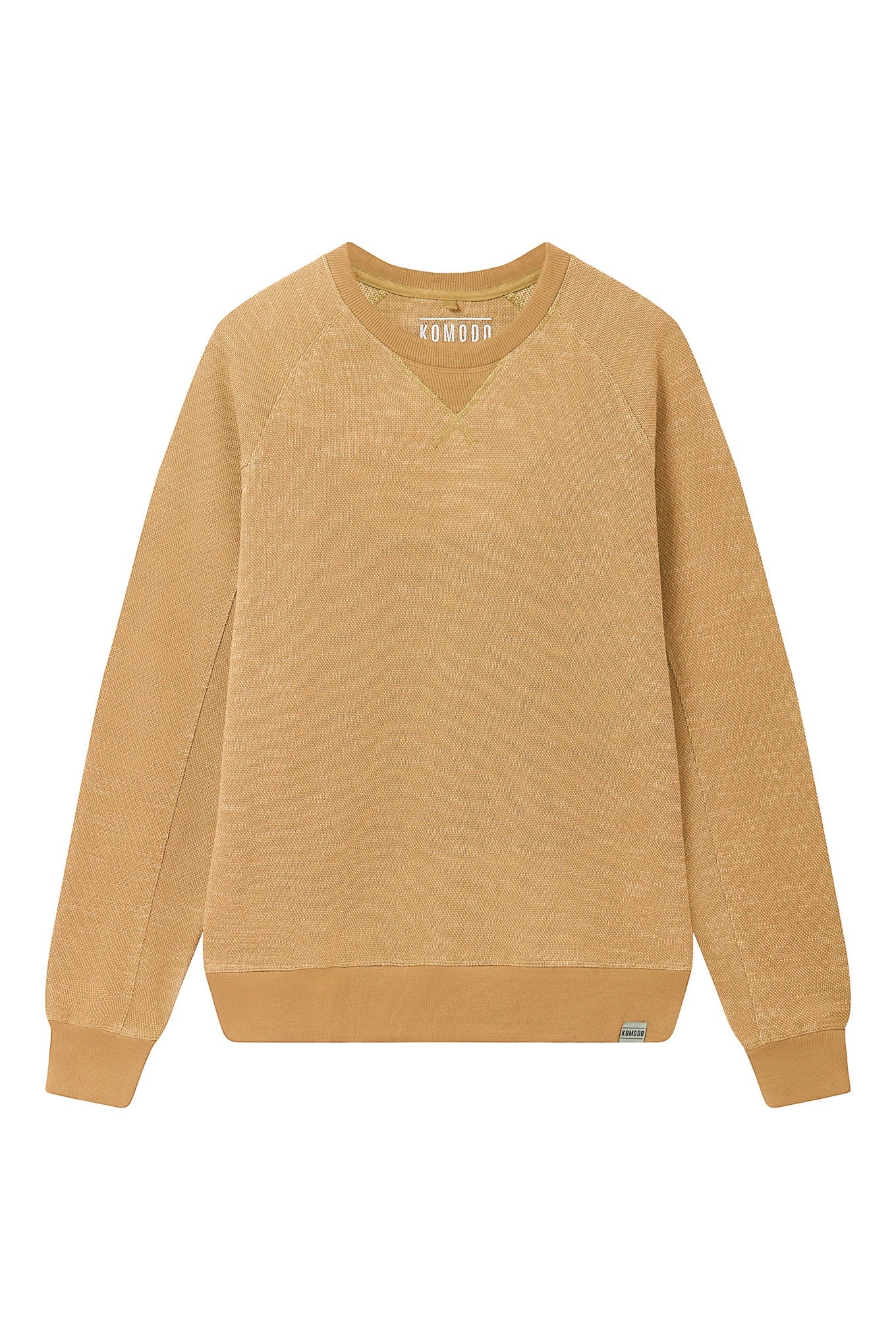 Anton Organic Cotton Sweater Sand melange