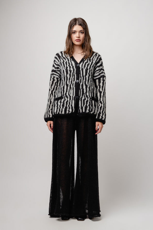 Roots Mohair Pants Black