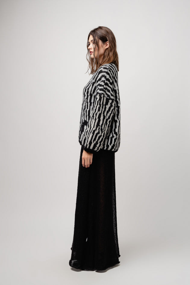 Roots Mohair Pants Black