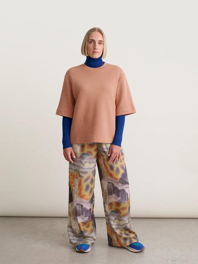 Honeycomb T-Shirt Nougat