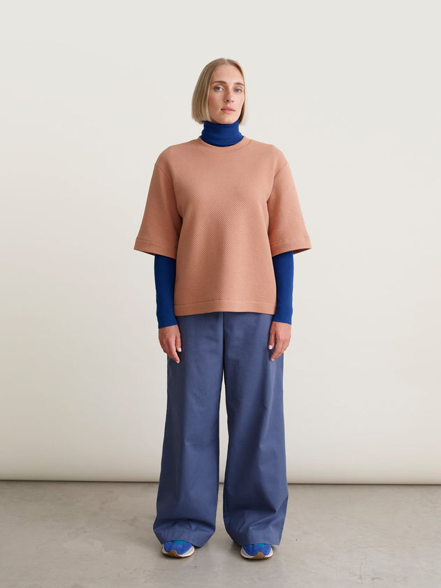 Honeycomb T-Shirt Nougat