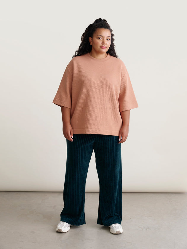 Honeycomb T-Shirt Nougat