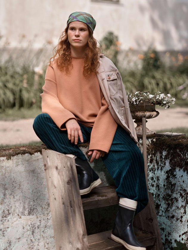 Honeycomb Sweatshirt Nougat