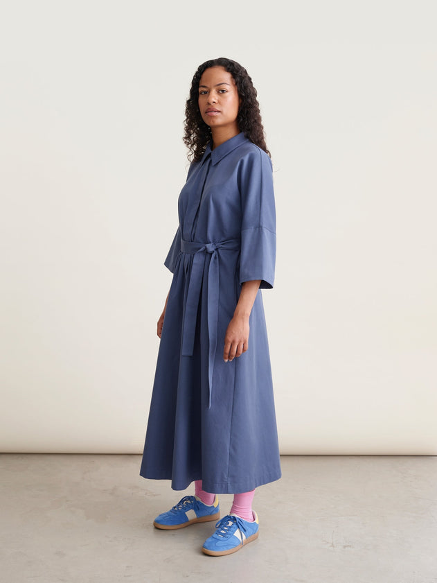 Ellie Twill Belt Vintage Indigo Blue