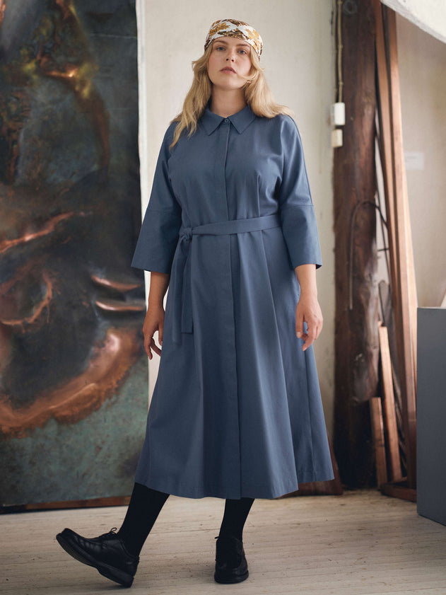 Ellie Twill Belt Vintage Indigo Blue