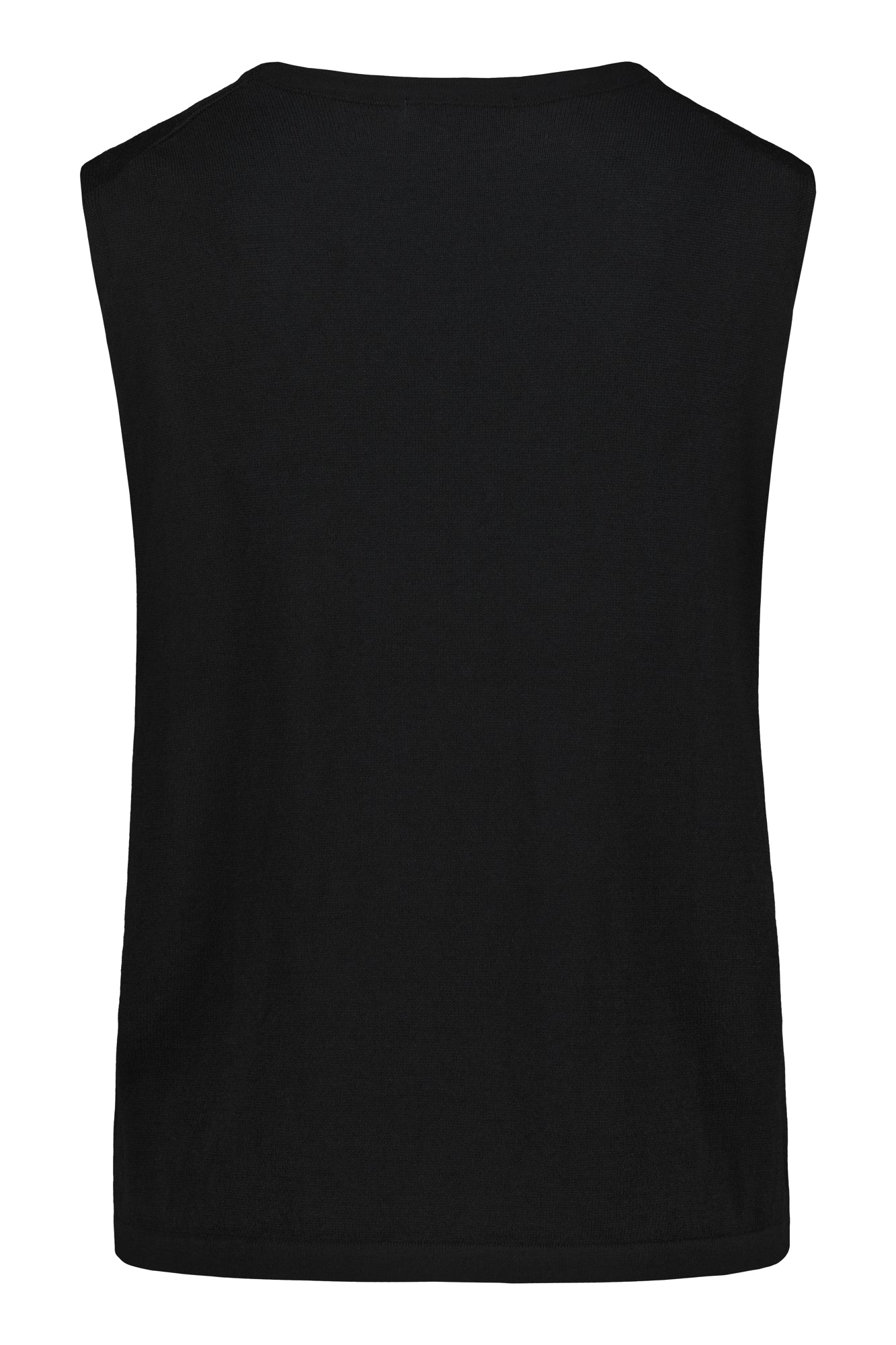 Airisto Knitted Cotton Top Raven Black