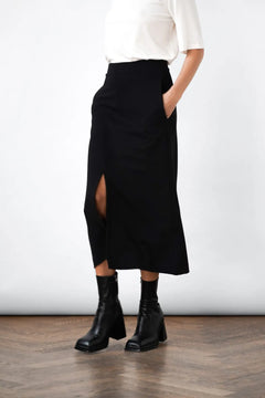 Amine Skirt Black