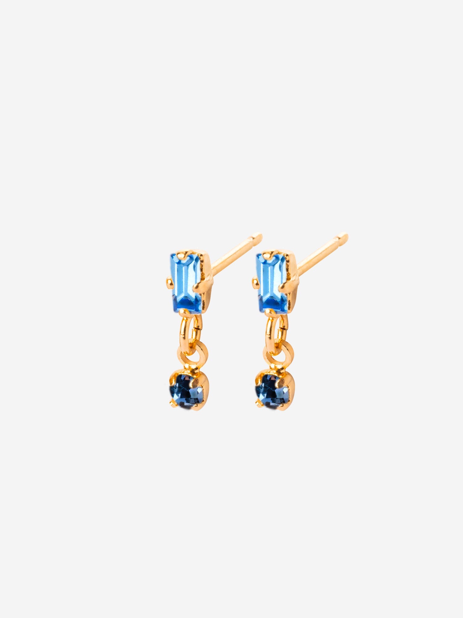 André Dangle Earrings Blue